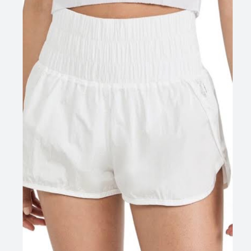 Women's White Free People Way Home shorts